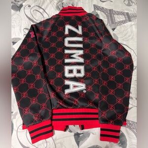 Zumba Fitness Black and Red Jacket